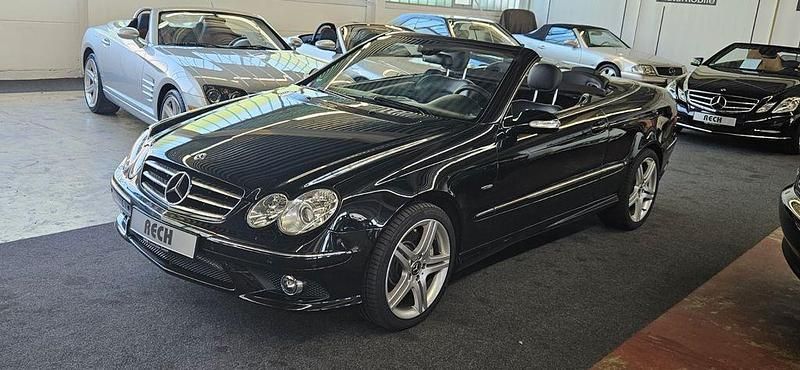 Gebraucht Mercedes CLK350 AMG 272 PS (200 kW) 2009 Schwarz Cabrio