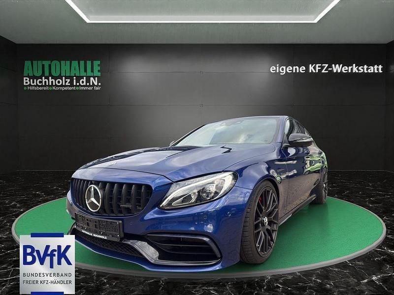 Blau Gebraucht 2017 Mercedes C63S AMG AMG Limousine | 44.990 € (Superpreis) - Bild 1/3