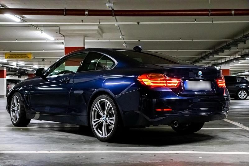 Gebraucht BMW 420 Sport Line 2014 Blau Coupé