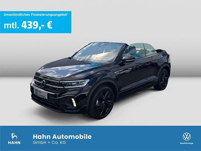 Deep black perleffekt schwarz Neu 2025 VW T-Roc Cabriolet R-line Cabrio | 44.490 € (Fairer Preis) - Bild 1/3