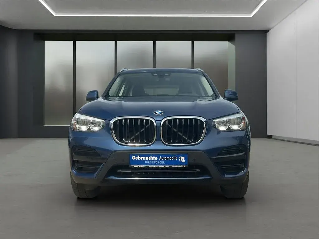 Gebraucht BMW X3 Advantage 190 PS (139 kW) 2019 Blau / phytonicblau (metallic) SUV
