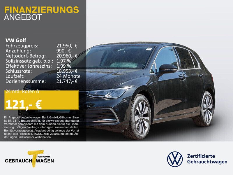 Gebraucht VW Golf VIII Move 150 PS (110 kW) 2024 Andere farbe Kleinwagen