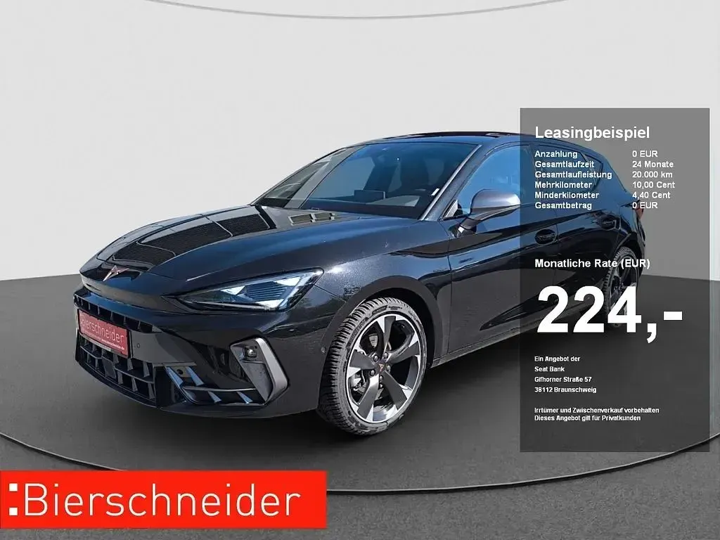 Usata Cupra Leon 150 CV (110 kW) 2025 Nero Berlina
