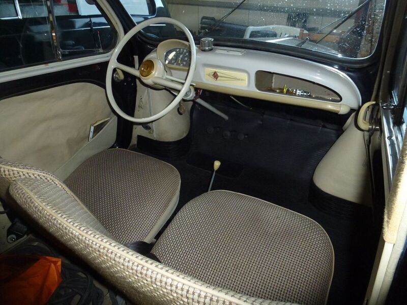 Gebraucht Renault 4CV 20 PS (14 kW) 1959 Schwarz Kleinwagen