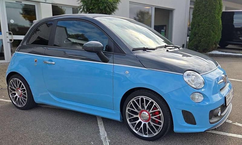 Gebraucht Abarth 595C Turismo 160 PS (117 kW) 2014 Blau Cabrio