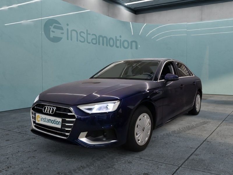 Blau Gebraucht 2024 Audi A4 Advanced Limousine | 36.630 € (Etwas zu teuer) - Bild 1/3
