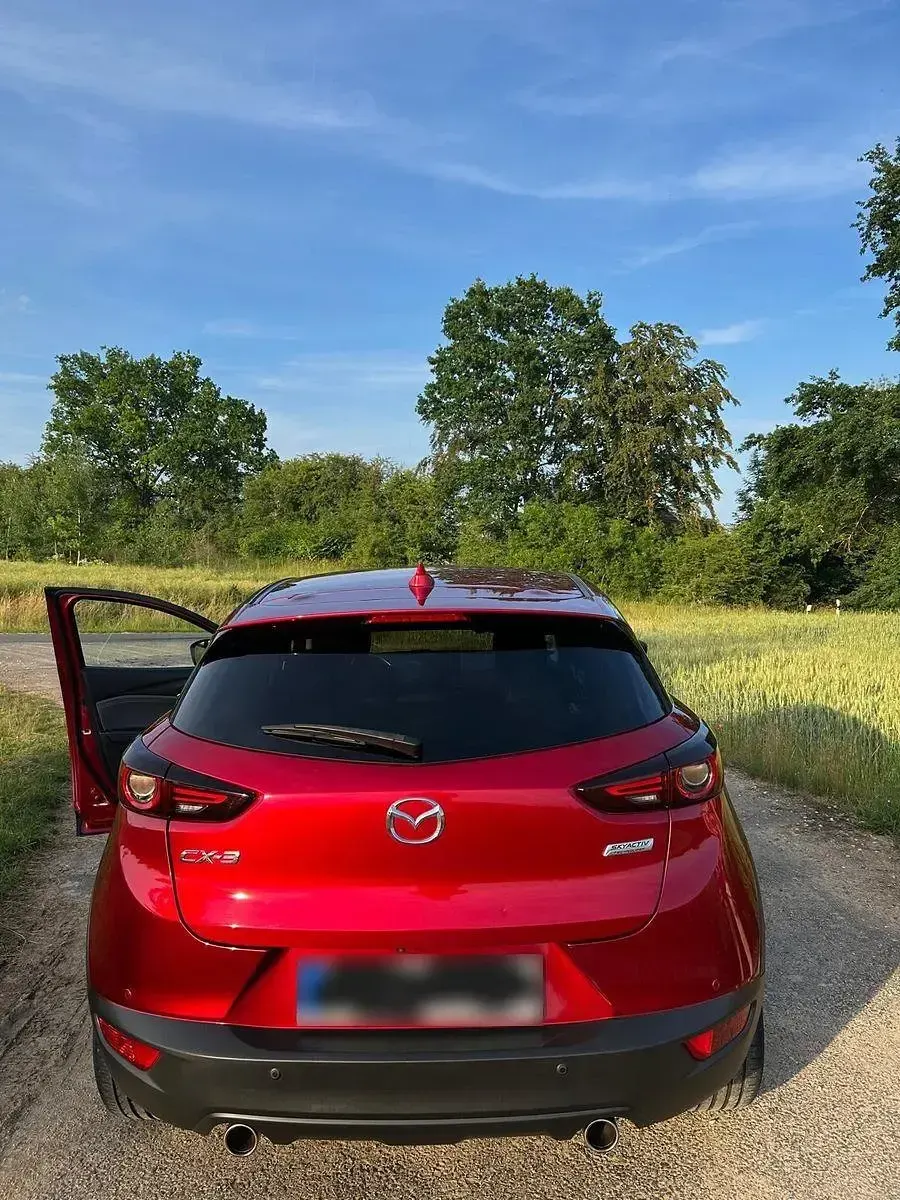Gebraucht Mazda CX-3 Sports-Line 121 PS (88 kW) 2019 Rot SUV