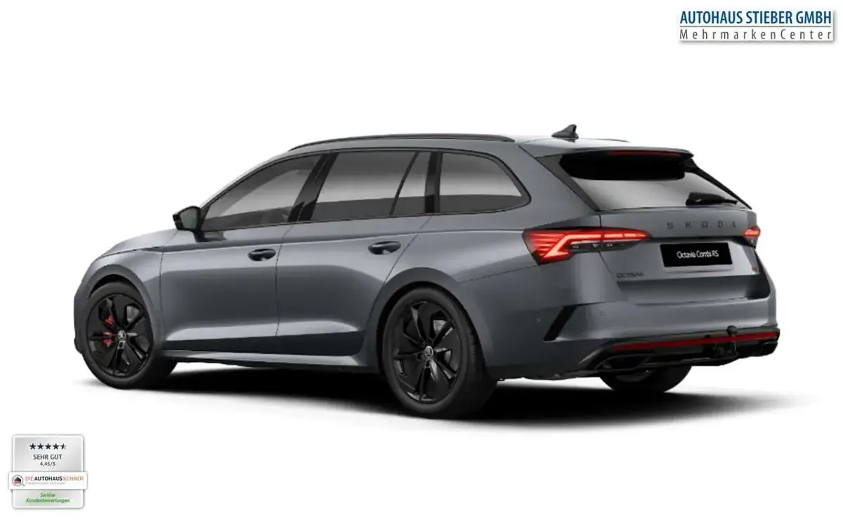 Neu Skoda Octavia RS 265 PS (194 kW) 2026 Stahl grau Kombi