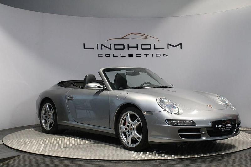 Silber Gebraucht 2008 Porsche 911 Carrera 4S Cabriolet Cabrio | 48.900 € (Fairer Preis) - Bild 1/4