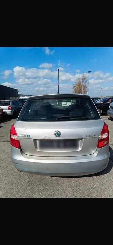 Gebraucht Skoda Fabia 86 PS (63 kW) 2009 Silber Kleinwagen