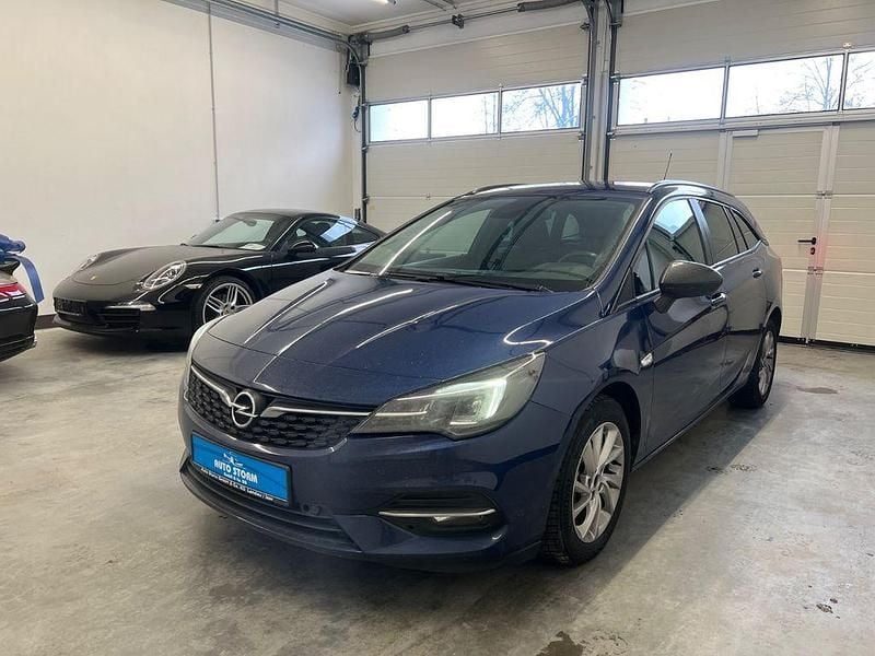 Gebraucht Opel Astra Edition 122 PS (89 kW) 2021 Blau Kombi