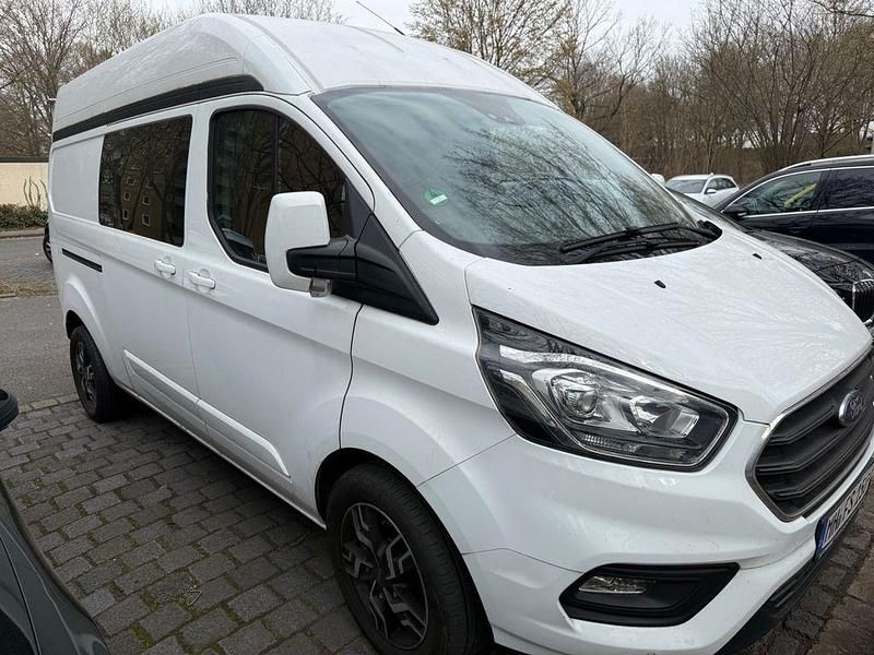 Gebraucht Ford Transit Custom 170 PS (125 kW) 2020 Weiß Van / Kleinbus
