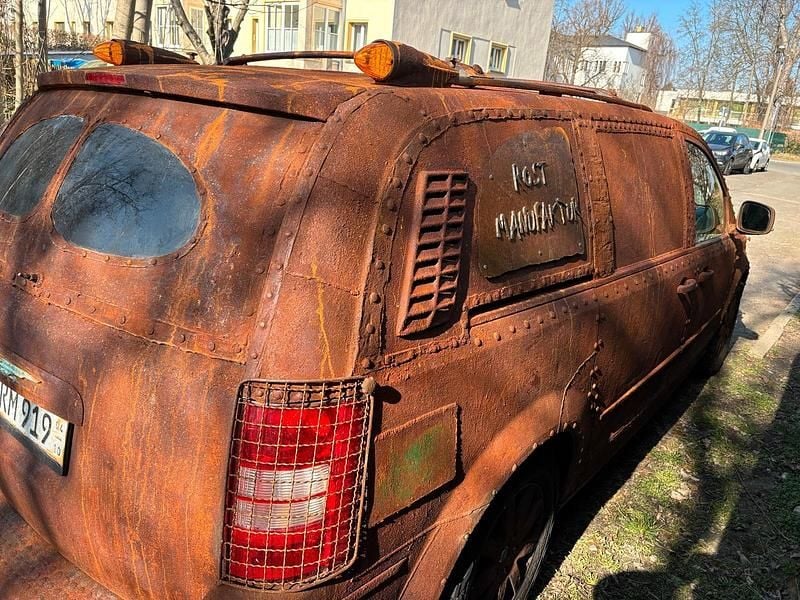 Gebraucht Chrysler Voyager 2008 Rot Van / Kleinbus