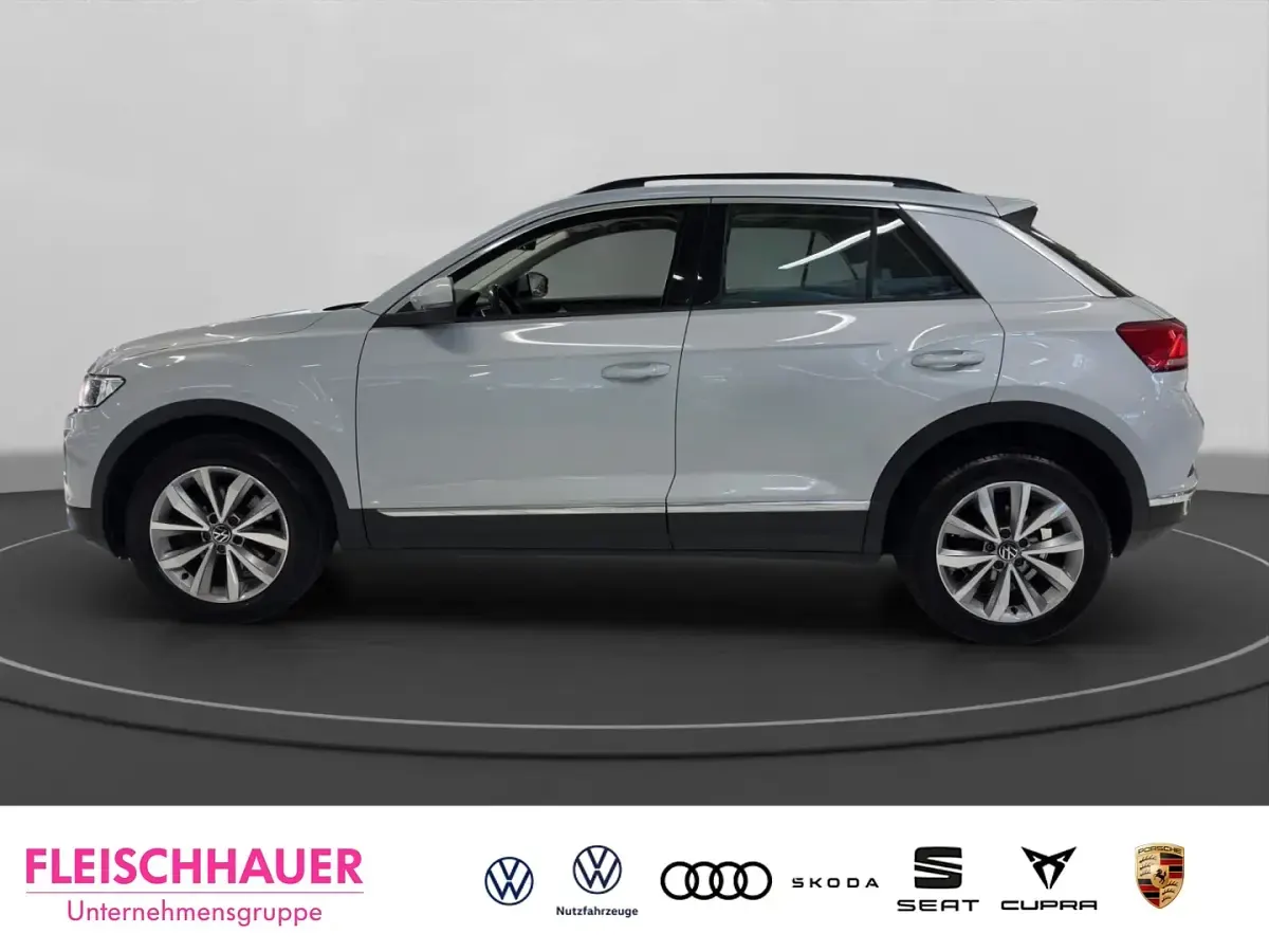 Gebraucht VW T-Roc Style 150 PS (110 kW) 2020 Weiss SUV