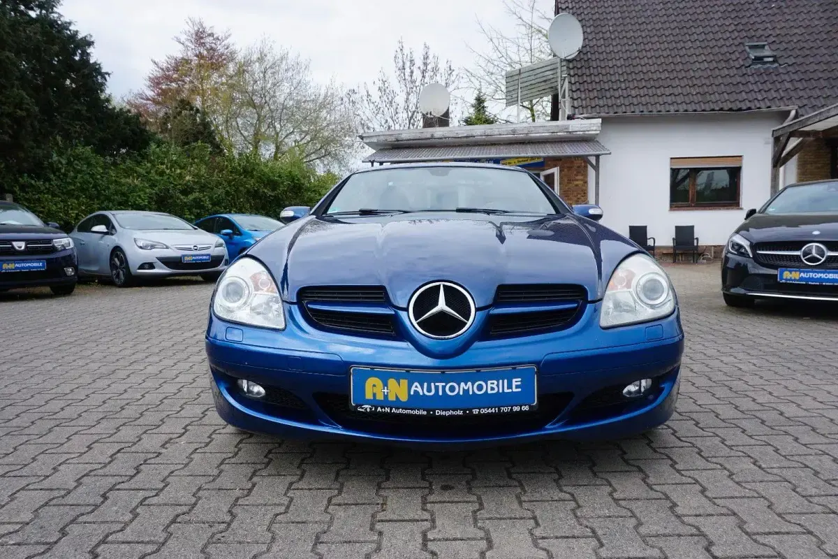 Gebraucht Mercedes SLK280 231 PS (169 kW) 2005 Blau Cabrio