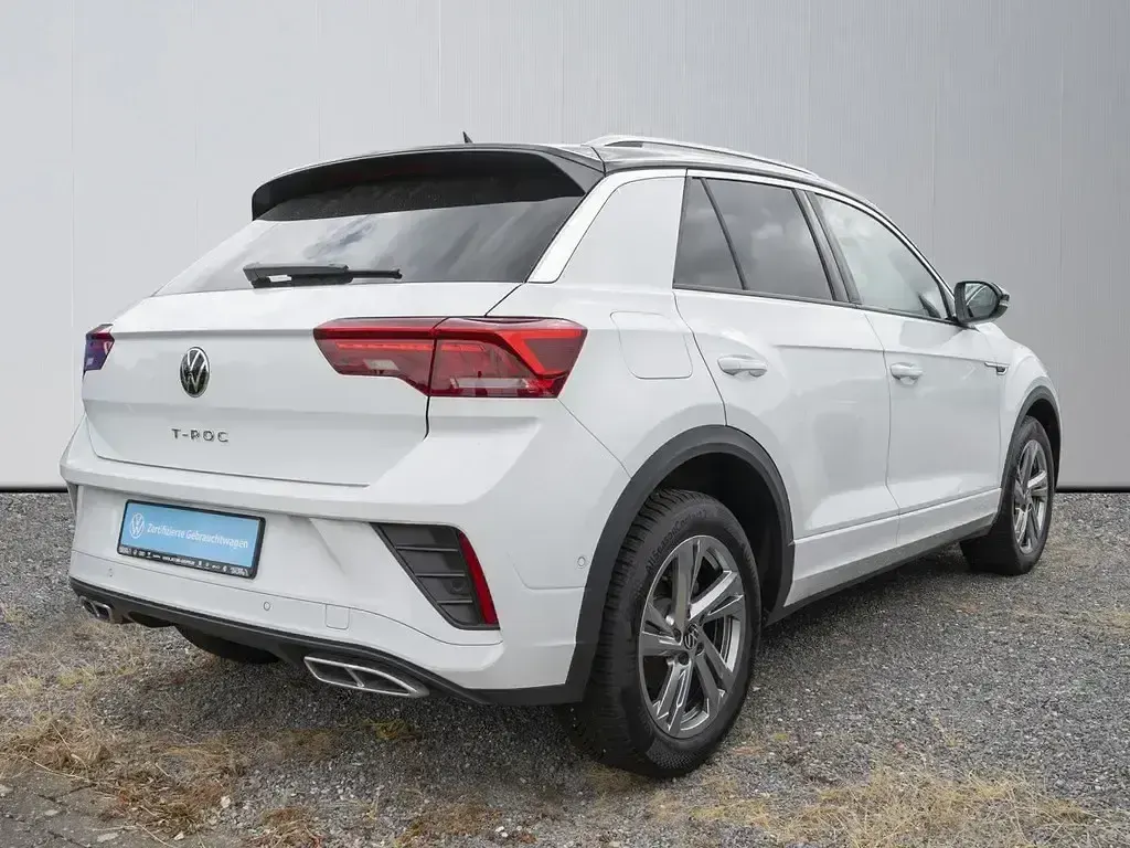 Gebraucht VW T-Roc R-line 150 PS (110 kW) 2025 Weiß SUV