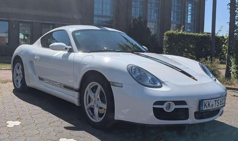 Weiß Gebraucht 2008 Porsche Cayman Coupé | 28.200 € (Fairer Preis) - Bild 1/4