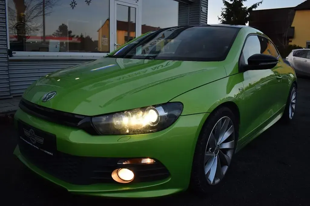 Używany VW Scirocco Match 160 KM (117 kW) 2013 Zielony Coupe