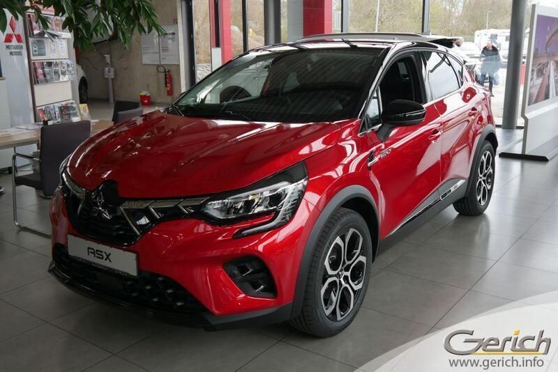 Aurora rot/ onyx schwarz metal Gebraucht 2023 Mitsubishi ASX Top SUV | 29.490 € (Teuer) - Bild 1/4