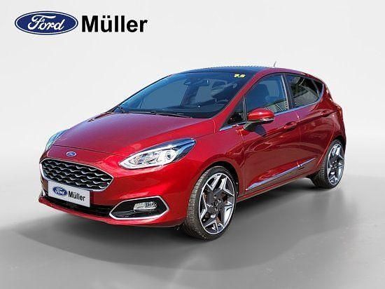 Rot Gebraucht 2018 Ford Fiesta Vignale Kleinwagen | 12.490 € (Fairer Preis) - Bild 1/4