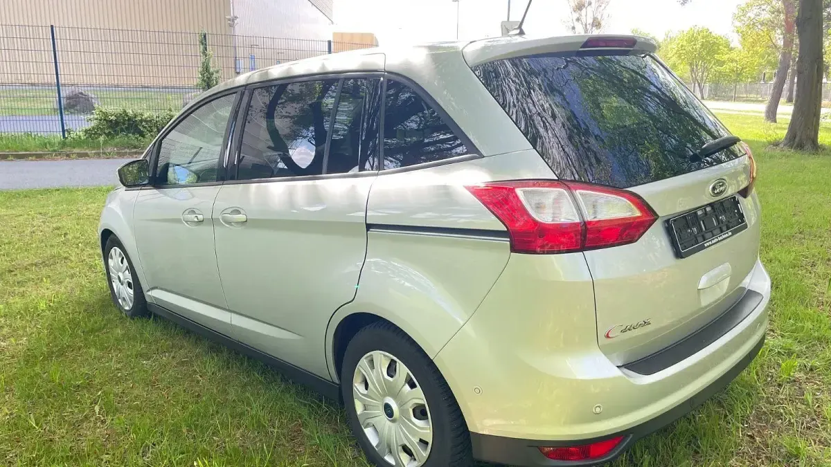 Gebraucht Ford Grand C-Max Titanium 120 PS (88 kW) 2019 Silber Van / Kleinbus