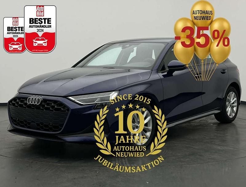 Navarra blue metallic Neu 2025 Audi A3 Kombi | 30.910 € - Bild 1/4