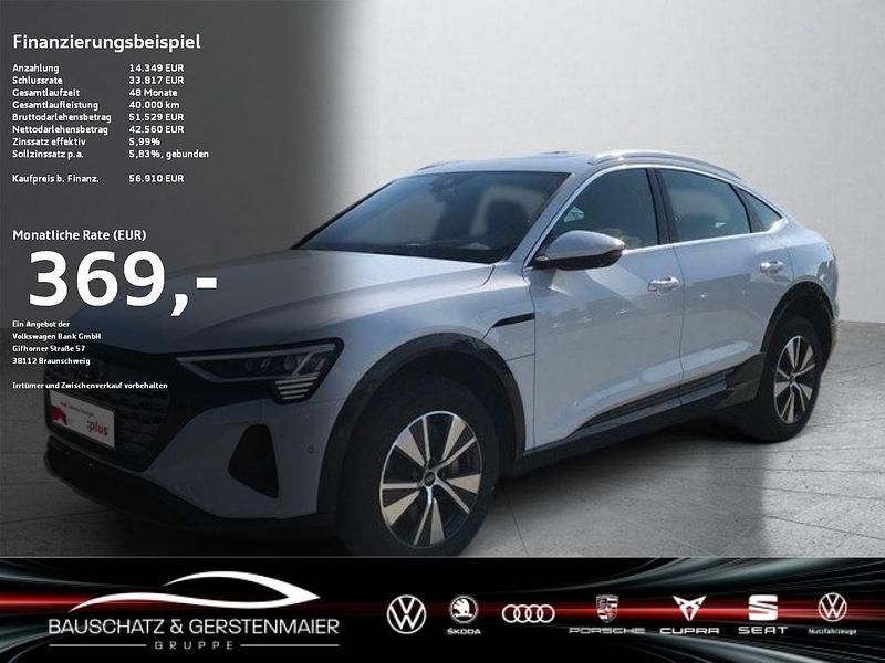 Gletscherweiss Gebraucht 2024 Audi Q8 e-tron Advanced Plus SUV | 56.910 € (Teuer) - Bild 1/4