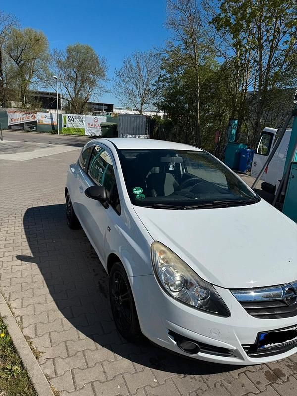 Gebraucht Opel Corsa 60 PS (44 kW) 2009 Weiß Kleinwagen