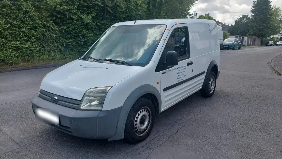 Gebraucht Ford Transit Connect 75 PS (55 kW) 2009 Weiß Van / Kleinbus