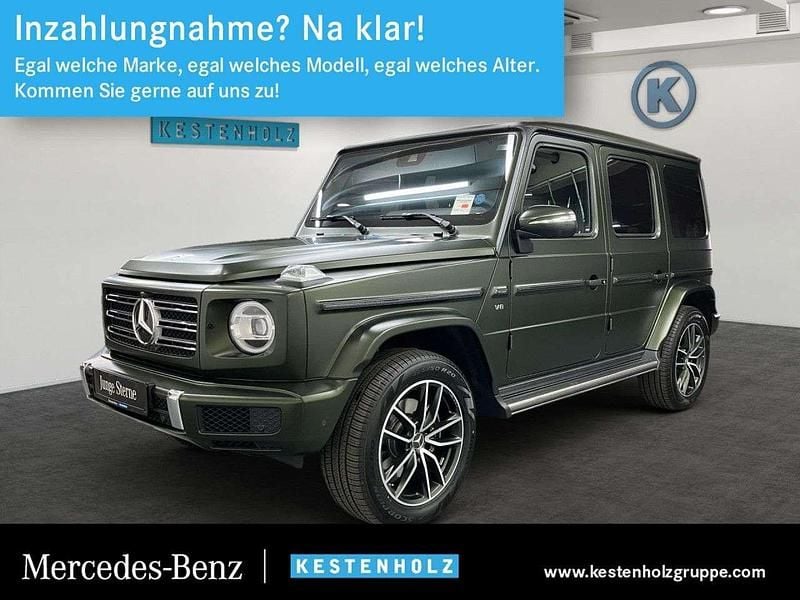 Manufaktur oliv magno Gebraucht 2024 Mercedes G500 Edition SUV | 159.990 € (Guter Preis) - Bild 1/4