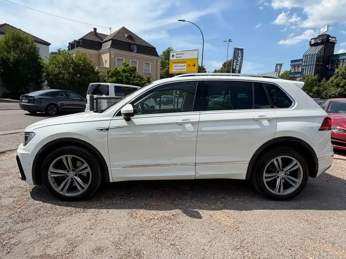 Gebraucht VW Tiguan Highline 190 PS (139 kW) 2019 Pure white SUV