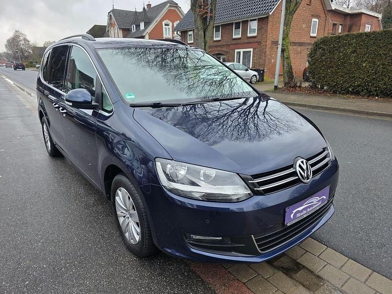 Gebraucht VW Sharan Comfortline 150 PS (110 kW) 2011 Blau Van / Kleinbus