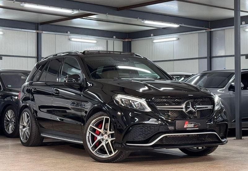 Schwarz Gebraucht 2016 Mercedes GLE63 AMG AMG SUV | 46.890 € (Superpreis) - Bild 1/4