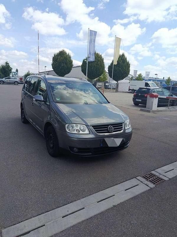 Grau Gebraucht 2004 VW Touran Highline Van / Kleinbus | 1.500 € (Fairer Preis) - Bild 1/4