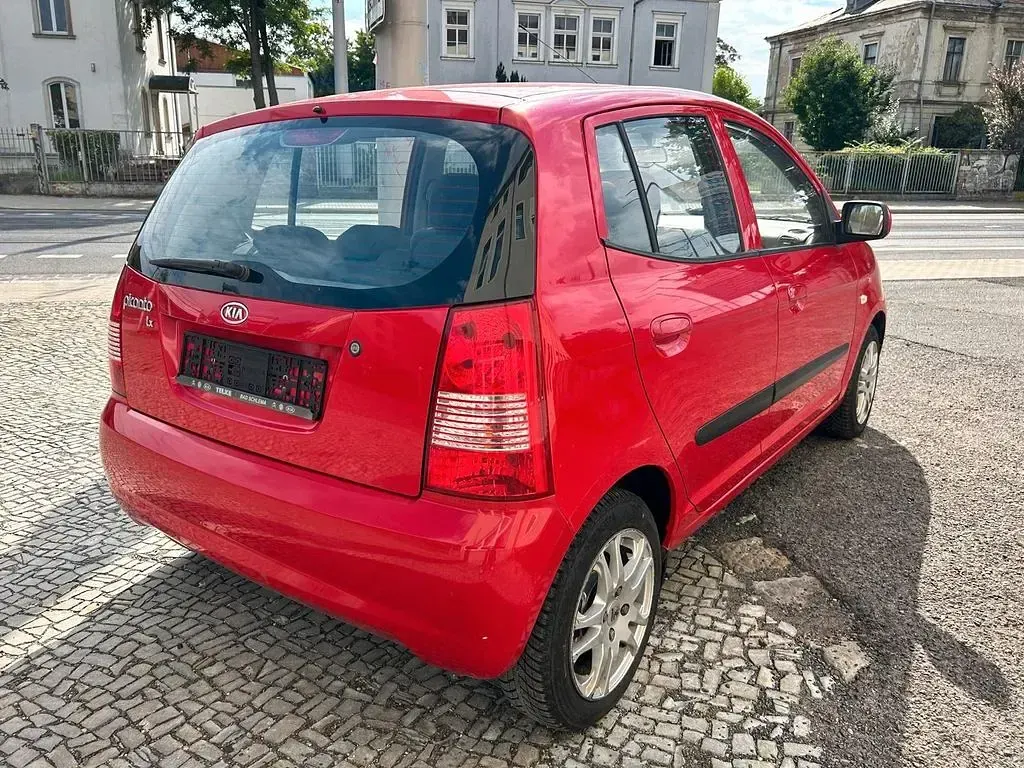 Gebraucht Kia Picanto LX 65 PS (47 kW) 2005 Rot Kleinwagen