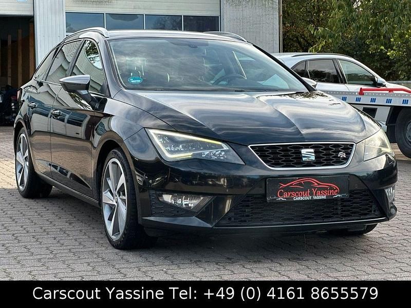 Schwarz Gebraucht 2014 Seat Leon ST FR Kombi | 8.790 € (Guter Preis) - Bild 1/4