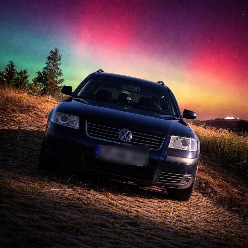 Gebraucht VW Passat 101 PS (74 kW) 2002 Blau Kombi