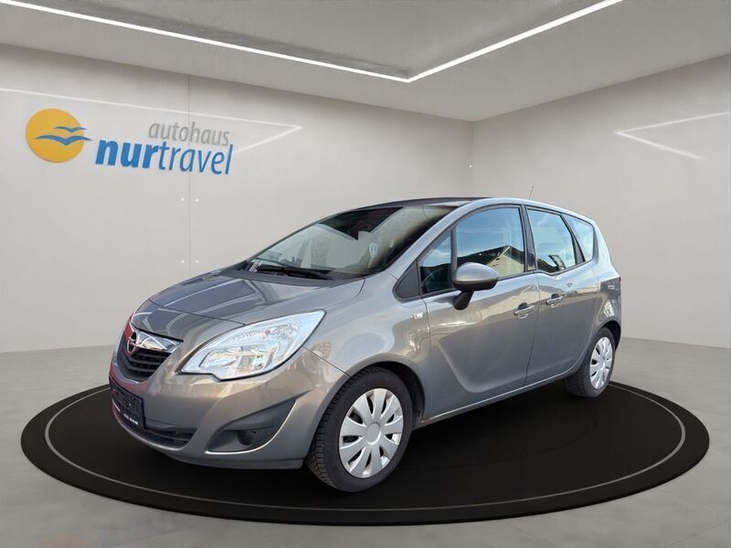 Muskatgrau/muskat braun(m2) Gebraucht 2010 Opel Meriva Edition Van / Kleinbus | 4.100 € (Fairer Preis) - Bild 1/4