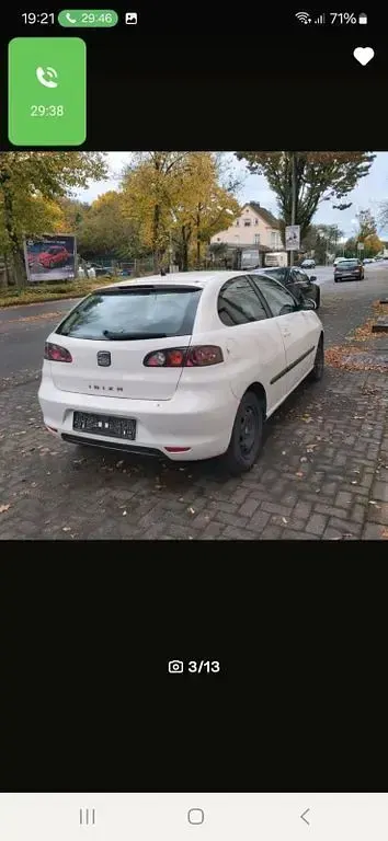 Gebraucht Seat Ibiza 86 PS (63 kW) 2008 Weiß Limousine