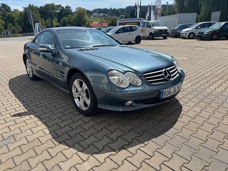 Blau Gebraucht 2002 Mercedes SL500 Cabrio | 13.500 € (Superpreis) - Bild 1/4