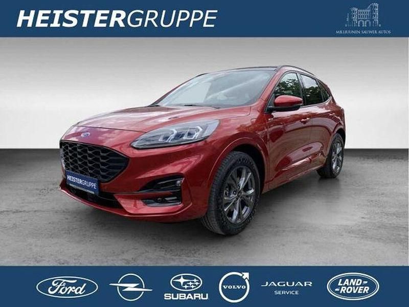 Rot (lucidrot metallic) Gebraucht 2021 Ford Kuga ST-Line X SUV | 24.990 € (Guter Preis) - Bild 1/4