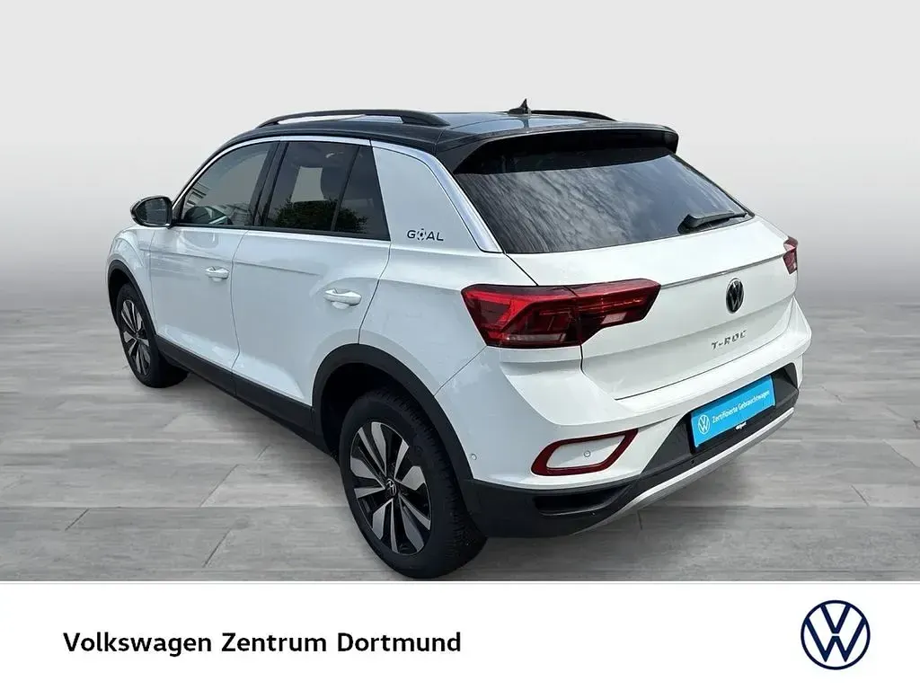 Gebraucht VW T-Roc Goal 150 PS (110 kW) 2025 Pure white/schwarz SUV