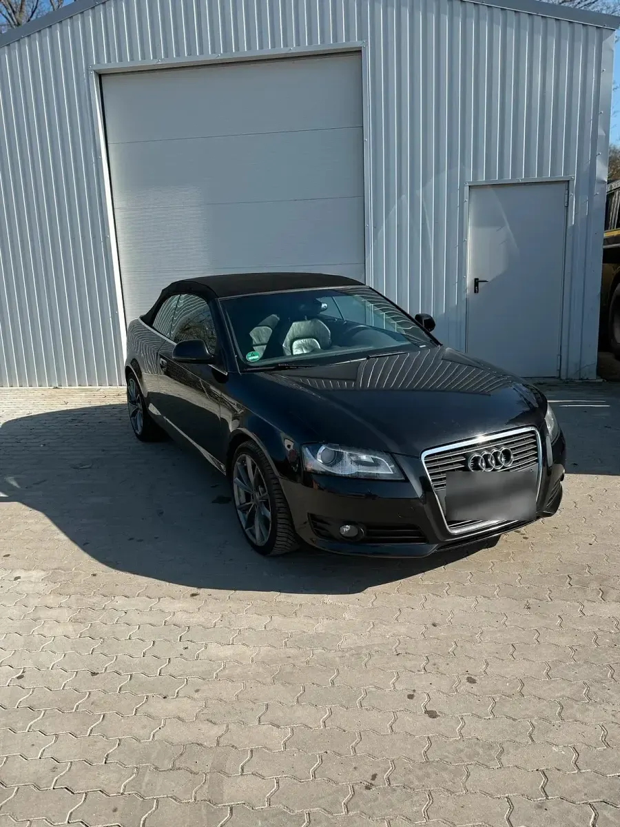 Gebraucht Audi A3 Cabriolet 200 PS (147 kW) 2008 Schwarz Cabrio