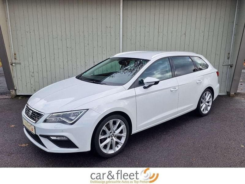Weiß Gebraucht 2017 Seat Leon ST FR Kombi | 13.990 € (Fairer Preis) - Bild 1/4