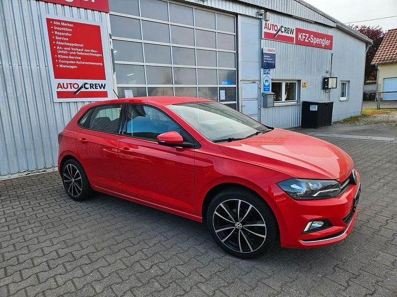 Usata VW Polo Highline 95 CV (69 kW) 2020 Rosso Utilitaria