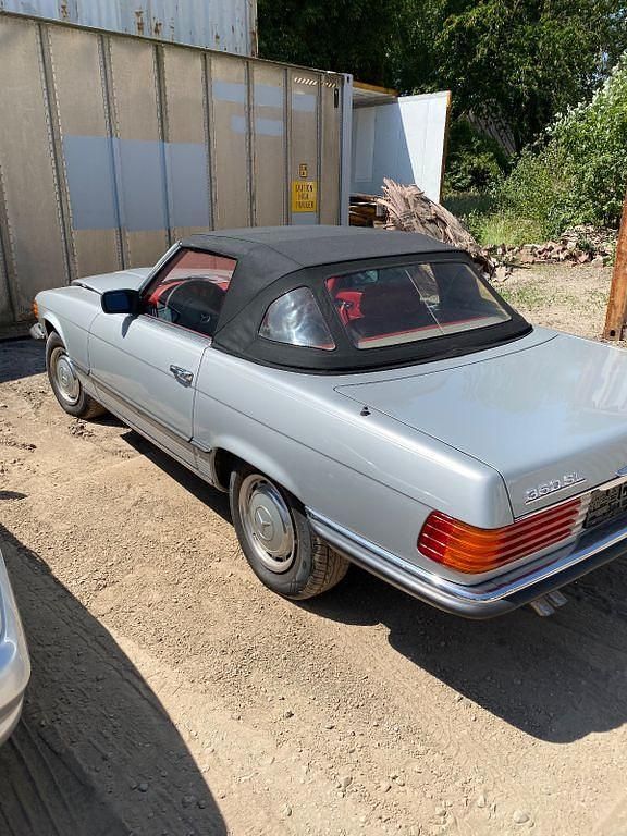 Silber Gebraucht 1978 Mercedes SL350 Cabrio | 27.950 € - Bild 1/4