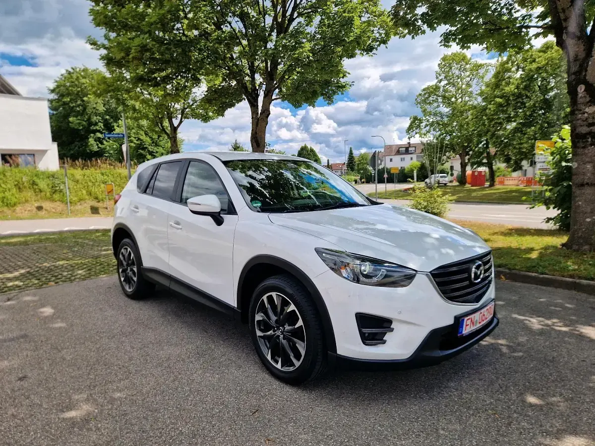 Gebraucht Mazda CX-5 150 PS (110 kW) 2016 Weiß SUV