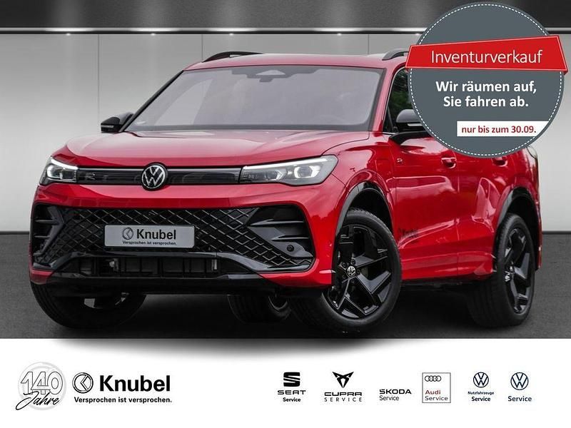 Persimmon red metallic Gebraucht 2025 VW Tiguan R-line SUV | 57.390 € - Bild 1/4