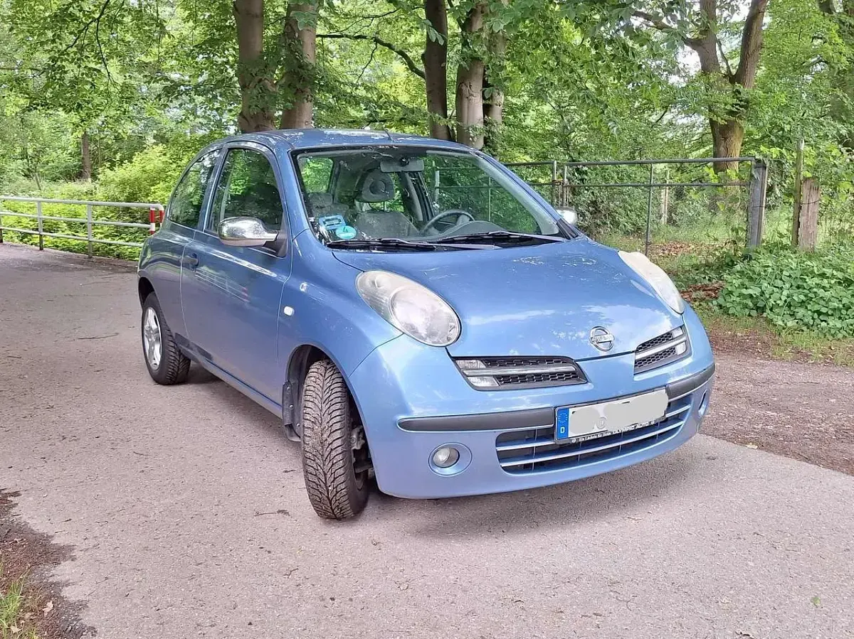 Gebraucht Nissan Micra Visia 65 PS (47 kW) 2007 Blau Limousine