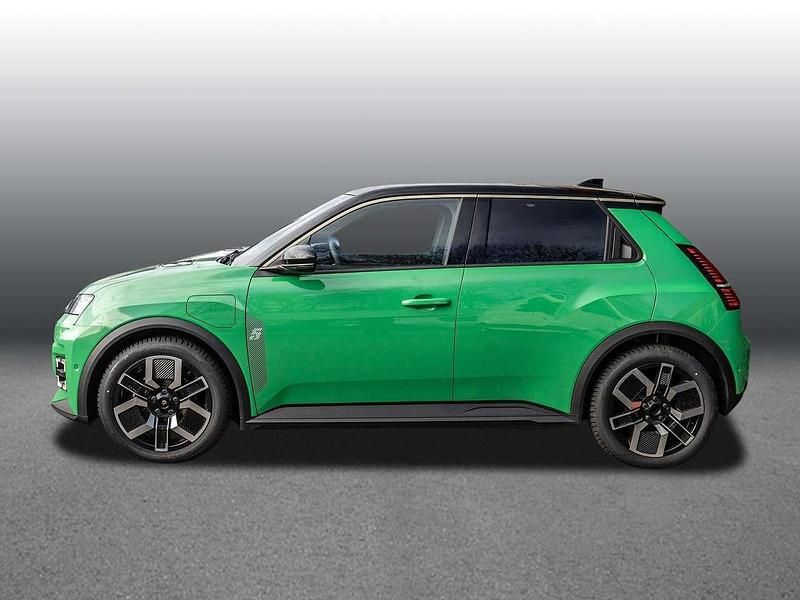 Neu Renault 5 E-Tech Komfort 110 kW (150 PS) 2026 Pop green!, black pearlschwar Limousine